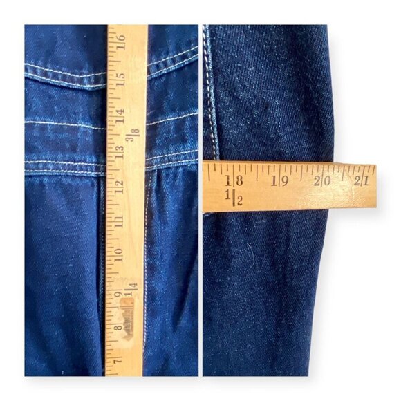 WE WORE WHAT Basic Denim Overalls, size M, New with tag - Picture 13 of 16